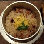 醪音 - 蛸と生姜の炊き込みご飯～♪(^o^)丿