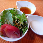 ひふみや - 有機野菜のサラダ