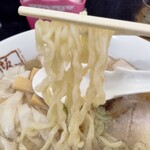 喜多方ラーメン坂内・小法師 - 麺リフトは相変わらず下手くそですいません