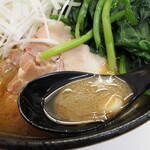 ラーメン 三亀 - スープ