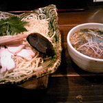 漁師屋らーめん - つけ麺（平打ち玉子麺）①