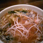 漁師屋らーめん - つけ麺（平打ち玉子麺）②