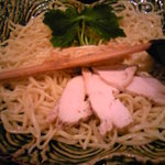 漁師屋らーめん - つけ麺（平打ち玉子麺）③