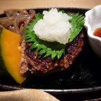 銀熊茶寮 - ハンバーグアップ