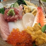 Sushi kane - 白波丼（大波）3000円