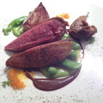 レフェルヴェソンス - ヴァンデ産仔鳩の炭火焼きロティ