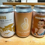 Sanity - Bird 950円,HOLY SAISON 990円,Niguratto 990円