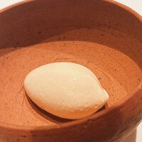 カンテサンス - メレンゲのジェラート（スペシャリテ）
                      石川県輪島市の塩