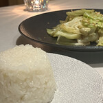 シリ タイ キュイージーヌ - キャベツのナンプラー炒め（リクエストオーダー）