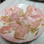 十条の焼肉いつものところ - 【豚トロ焼】825円