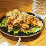 卓 - ウマからだれの唐揚げその１