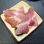 Chozumeya Karuizawa Ginza Ten - 弟君がスライスした「生ハム」