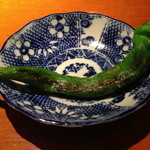 焼鳥 市松 - 万願寺とうがらし