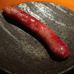 焼鳥 市松 - 追加：比内地鶏ソーセージ