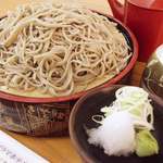 聖山パノラマホテル - 石臼挽き手打ちそば８００円