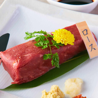 From sashimi to marbled Steak ♪ A wide variety of Horse Meat Dishes