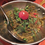 タンドールバル カマルプール - ラムミントカレー