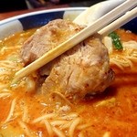 支那麺 はしご - ホロホロと崩れる太肉