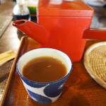 手打ち蕎麦 繁 - 大晦日膳（蕎麦湯）