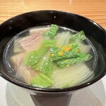 割鮮 入たに - 【 さえずりとしろ菜 】