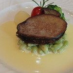 ラ・ロゼット - 7月の定番　アワビ～♪　焼きたてで表面のバターがプツプツ♪