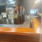 そば くら富 - カウンター席