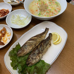 オムニ食堂 - イシモチ&野菜のお粥
