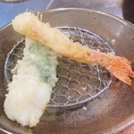 そば くら富 - 海老と鱈