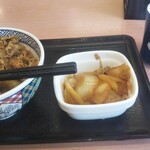 吉野家 - 牛丼、玉葱増し増し。