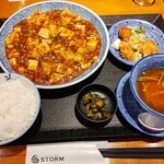 あんかけ焼そば 陳麻婆豆腐 STORM - 名物 陳麻婆豆腐セット