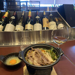 Bishoku Maimon - 完全和食ではなく、ワインも頂けるので幸せ。