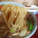 味松食堂 - 広東メンの麺