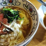 BEEF KITCHEN STAND - すごい煮干しラーメンと、ミニカレー