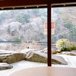 あし湯カフェ エスポ - 席からの風景