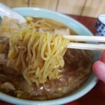 味松食堂 - 味噌ラーメンの麺