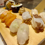 Kaiinsei Sushi Kappou Takashou - 今日も白身魚は、ヒラメでした