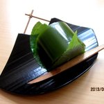菊園 - 抹茶水羊羹！(2013,06/30)