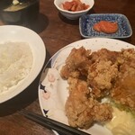 Zenkoku Tori Angya Patapata Ya - 唐揚げ定食