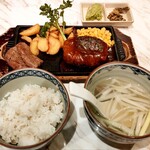Date No Gyuutan Hompo - 牛タン&ハンバーグ定食