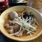 ラーメン吟玉 - オマール海老味噌ラーメン@1000円＋麺大盛り@100円