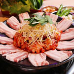 韓式肉膾 (韓式肉膾+韓式烤五花肉) (2~3人份)