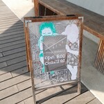 トイット Tiny Bakery - 営業時間看板