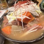 Meigarayakitori Motsunabe Koshitsuizakaya Chidori - 牛すじ煮込み