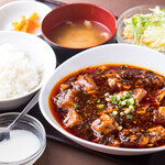 Authentic Chengdu new mapo tofu set meal