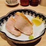 Yakitori Takahashi - 丹波滋黒軍鶏の胸肉　冷製