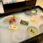 Sushi Restaurant ICHIZUSHI - As the smoke settles, the sweets appear.