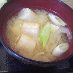 ごはん畑 - １００円の味噌汁