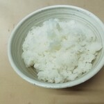 Rice (small portion 250 yen, large portion 450 yen)