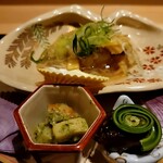 銀座 しのはら - 甘鯛の唐揚げ