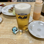 白龍 - 生ビールで